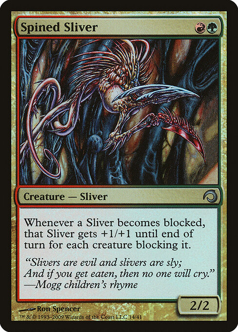Spined Sliver card art