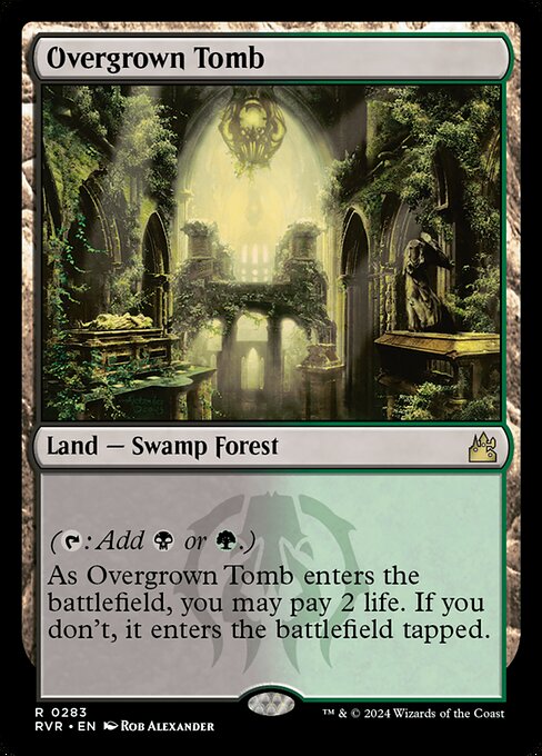 Overgrown Tomb card art