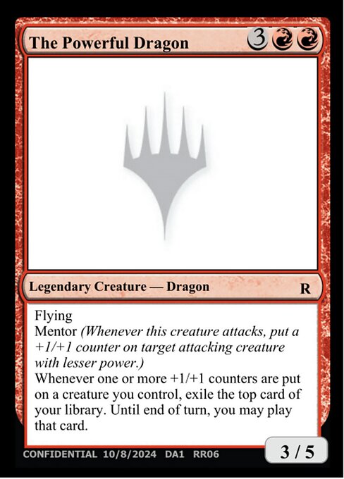 The Powerful Dragon card art