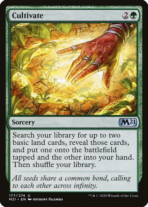 Cultivate card art