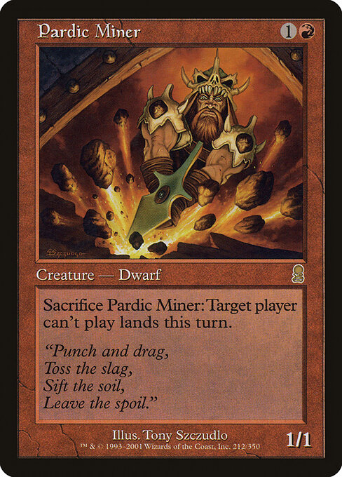Pardic Miner card art