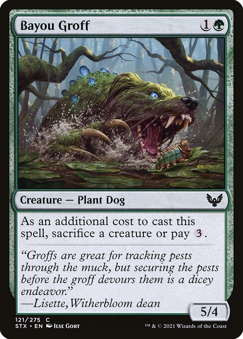 Bayou Groff card art