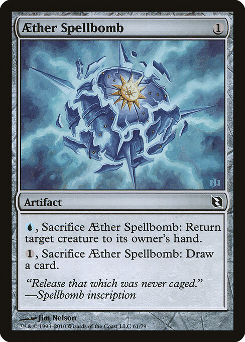 Aether Spellbomb card art