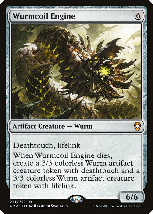 Wurmcoil Engine card art