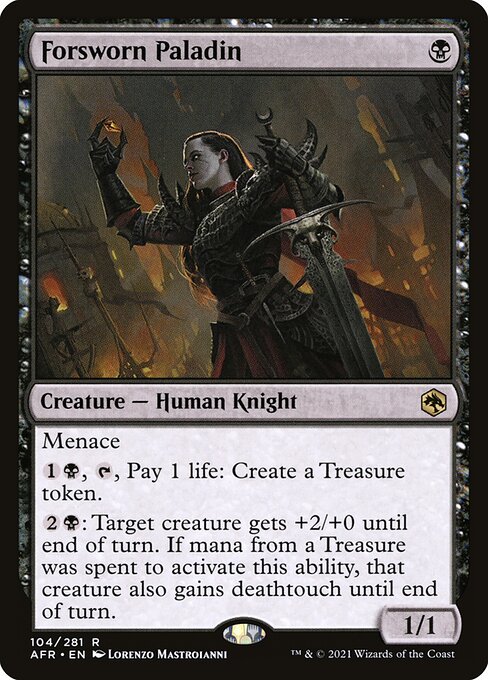 Forsworn Paladin card art
