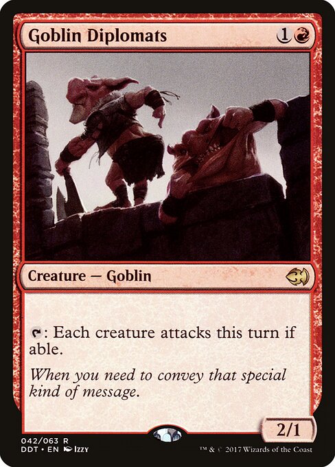 Goblin Diplomats card art