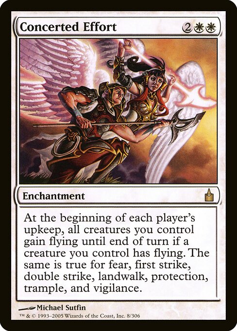 Concerted Effort card art