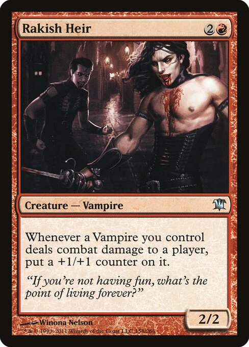 Rakish Heir card art