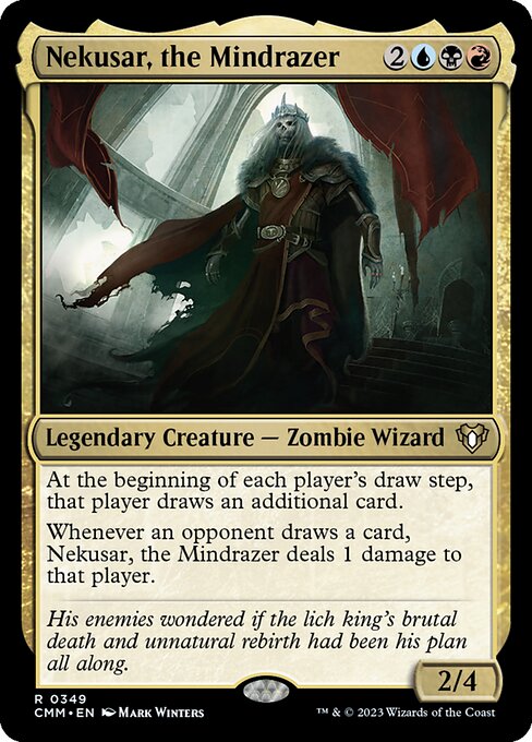 Nekusar, the Mindrazer card art