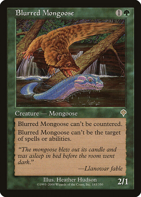 Blurred Mongoose card art