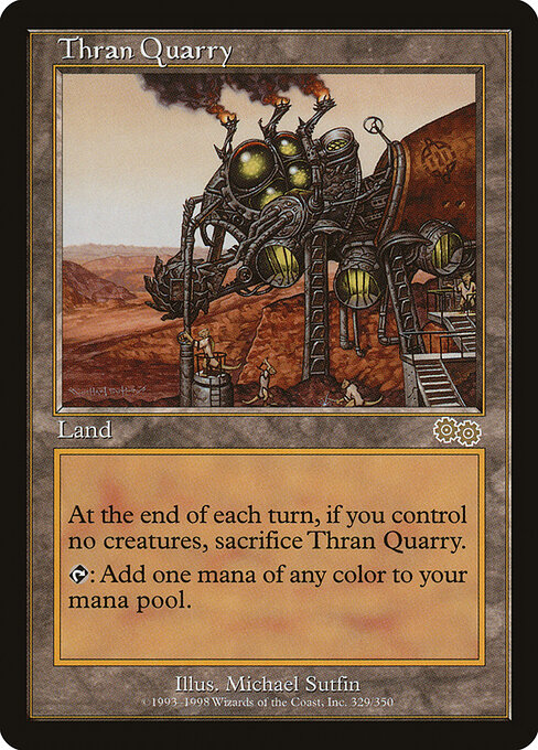 Thran Quarry card art