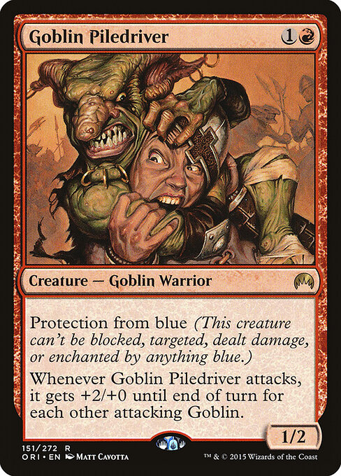 Goblin Piledriver card art