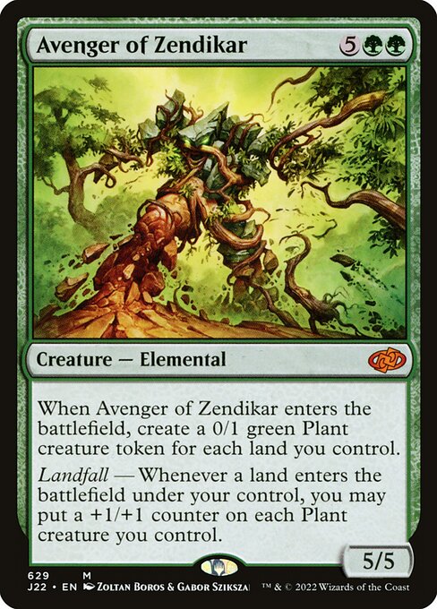 Avenger of Zendikar card art