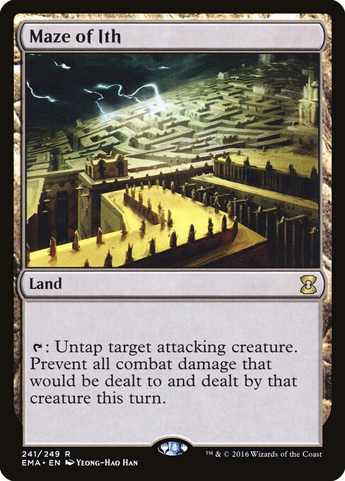Maze of Ith card art