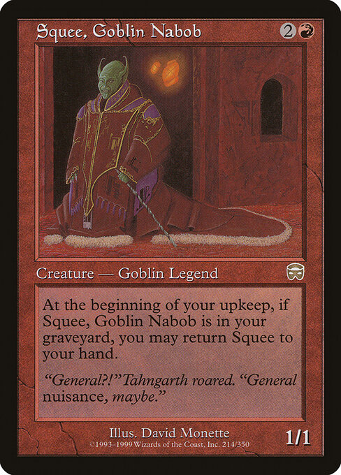 Squee, Goblin Nabob card art