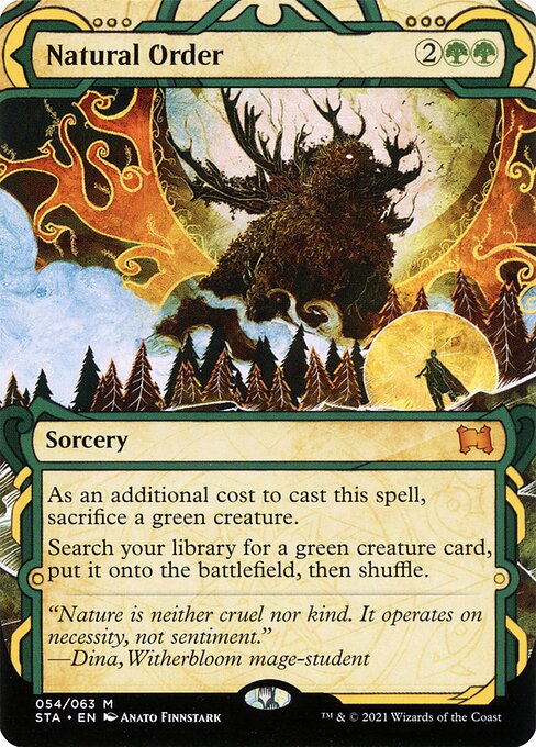 Natural Order card art