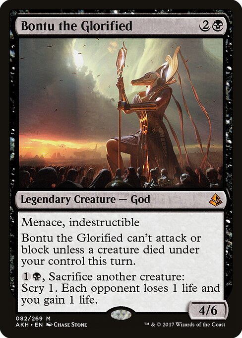 Bontu the Glorified card art