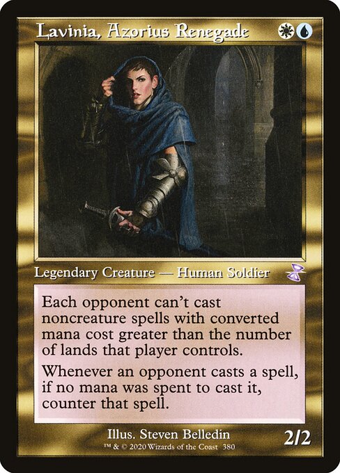 Lavinia, Azorius Renegade card art