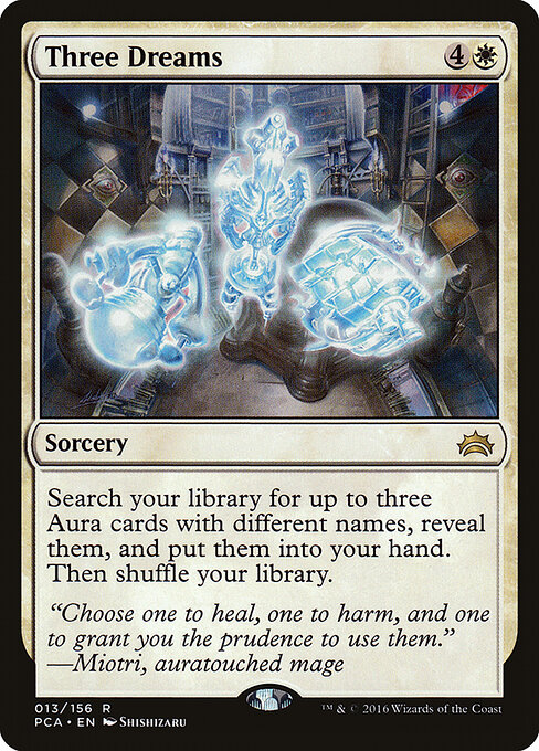 Three Dreams card art