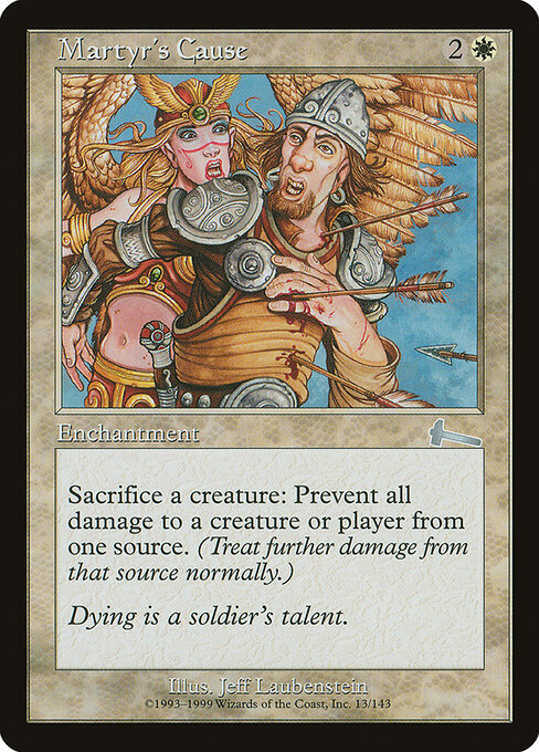 Martyr's Cause card art