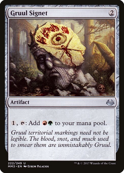 Gruul Signet card art