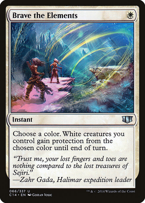 Brave the Elements card art