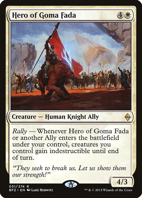 Hero of Goma Fada card art