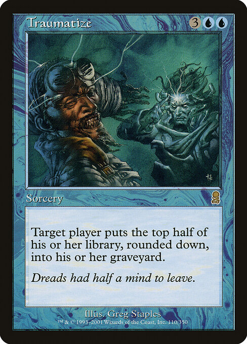 Traumatize card art