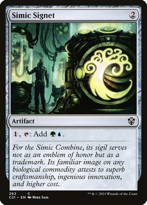Simic Signet card art