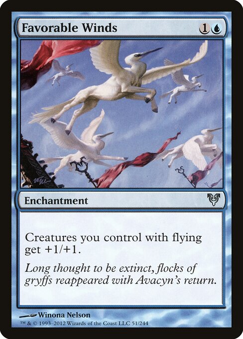 Favorable Winds card art