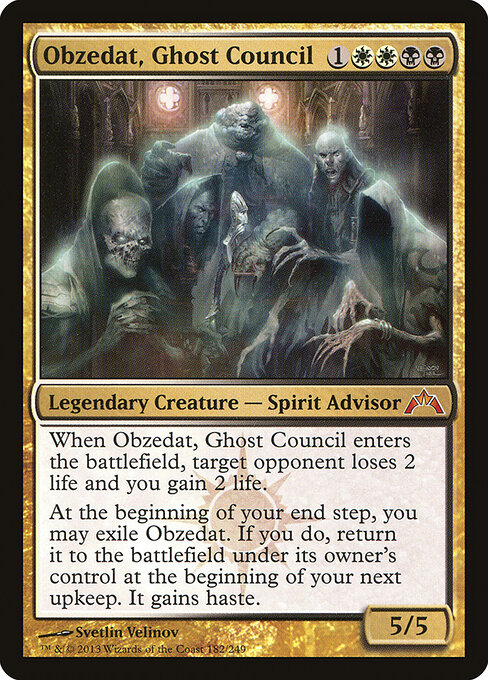 Obzedat, Ghost Council card art
