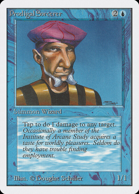 Prodigal Sorcerer card art