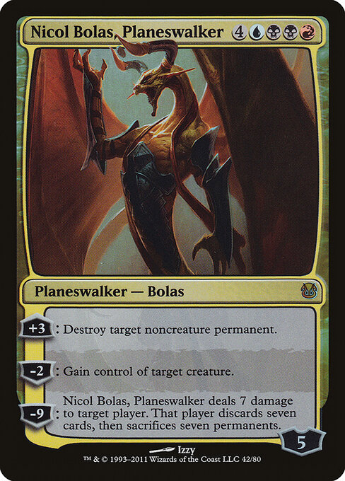 Nicol Bolas, Planeswalker card art
