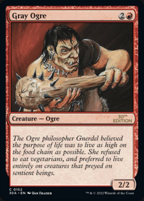 Gray Ogre card art