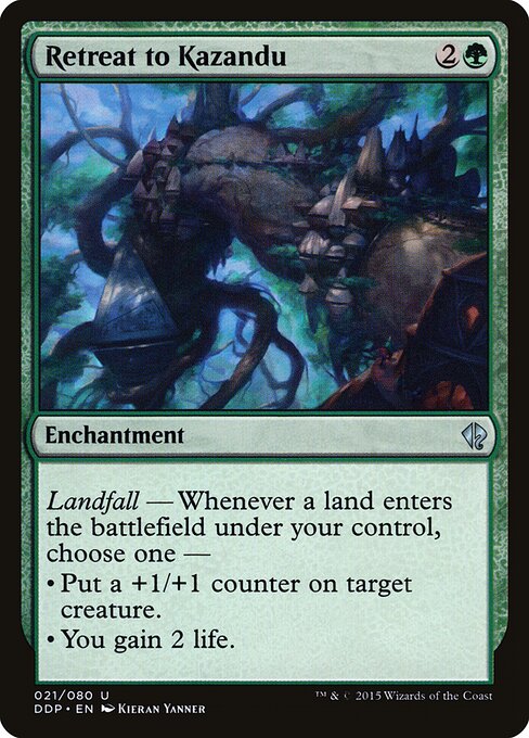 Retreat to Kazandu card art