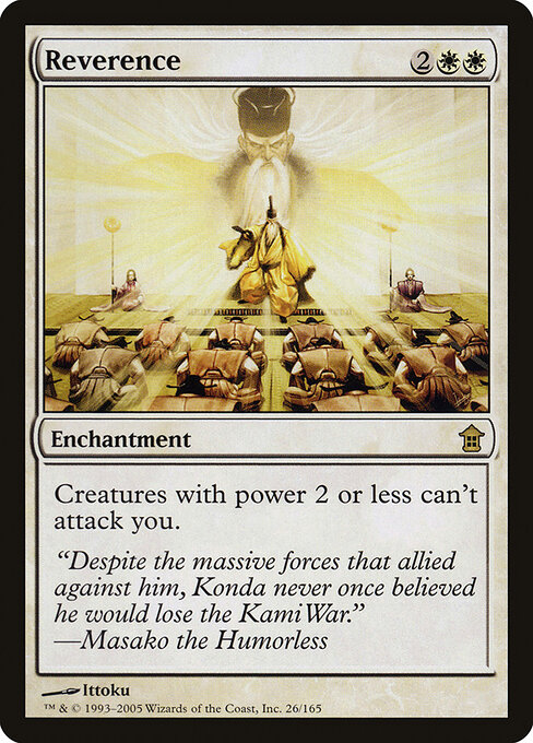 Reverence card art