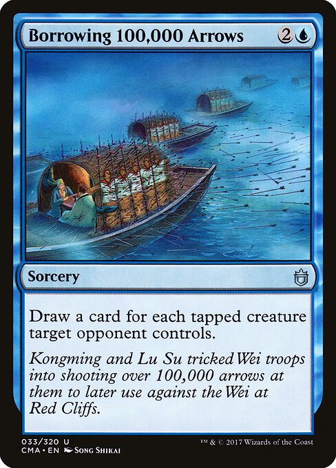Borrowing 100,000 Arrows card art