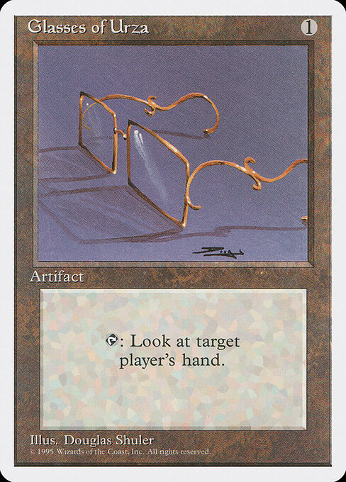 Glasses of Urza card art