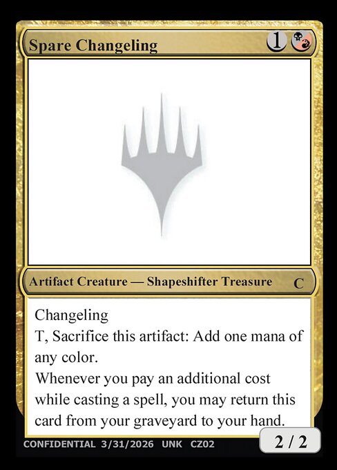 Spare Changeling card art
