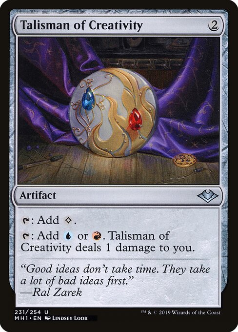 Talisman of Creativity card art