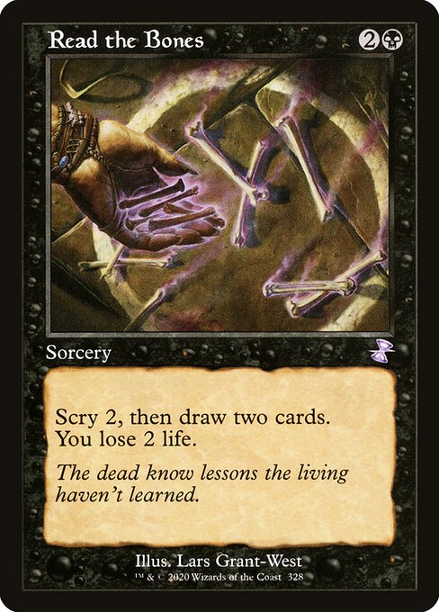 Read the Bones card art