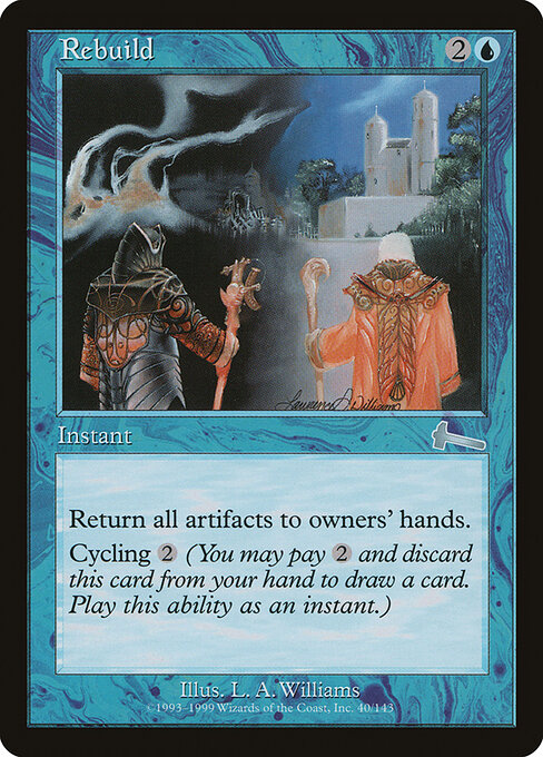 Rebuild card art