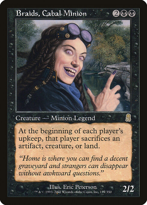 Braids, Cabal Minion card art