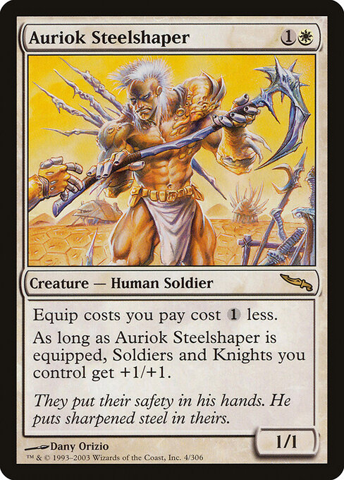 Auriok Steelshaper card art