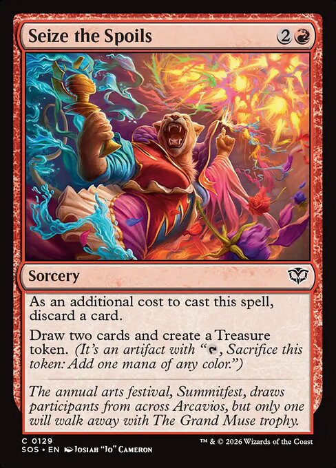 Seize the Spoils card art
