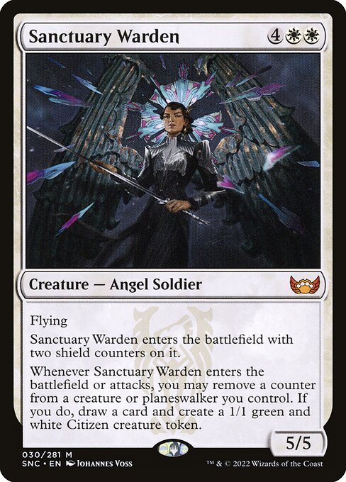 Sanctuary Warden card art