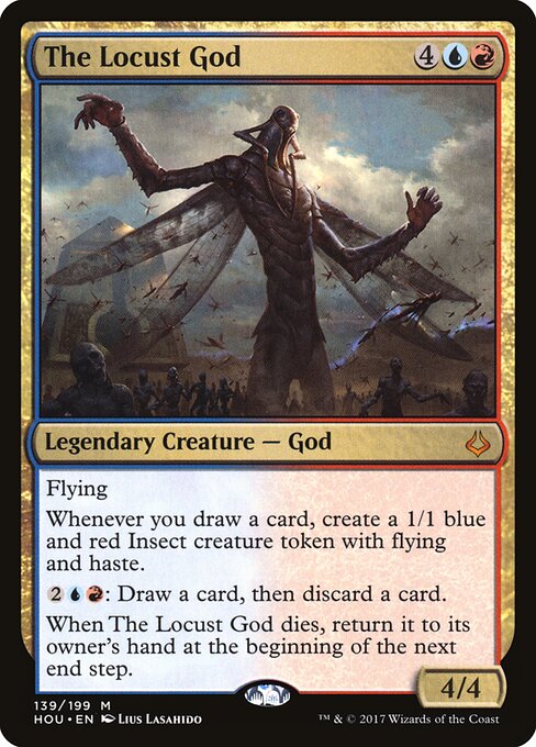 The Locust God card art