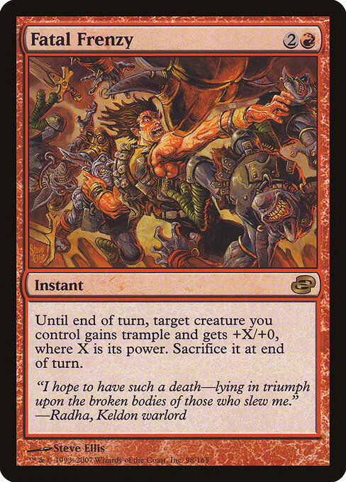 Fatal Frenzy card art