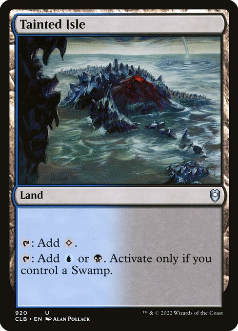 Tainted Isle card art
