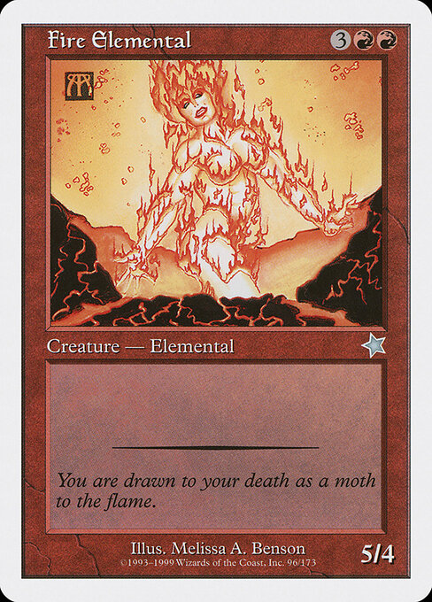 Fire Elemental card art